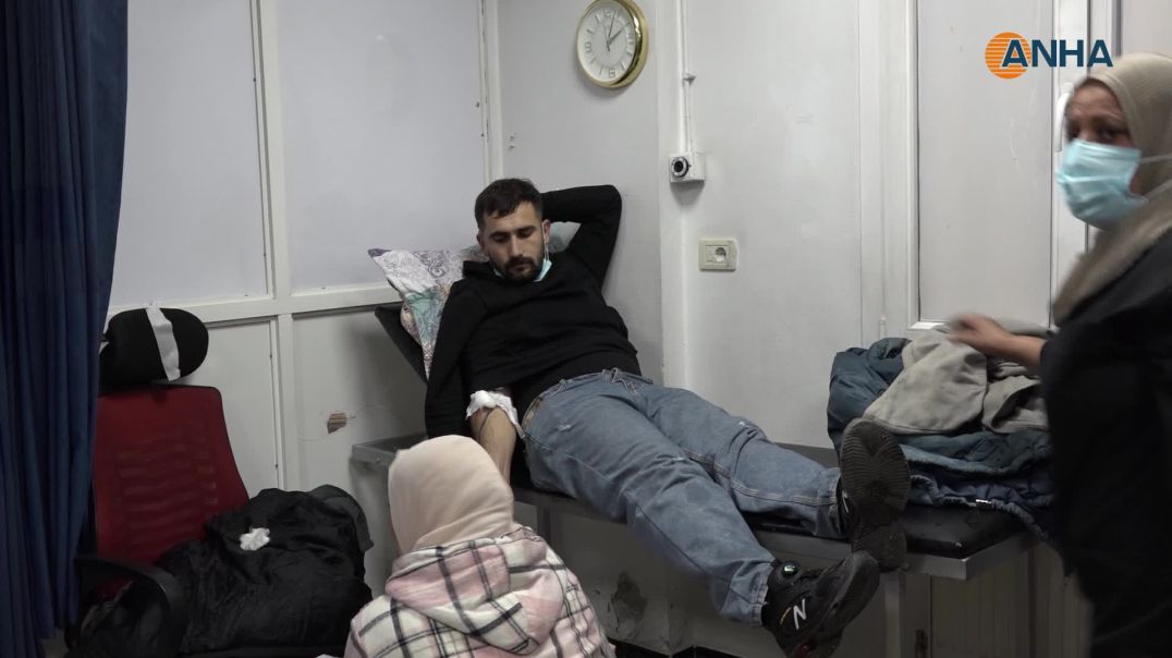 Xelkê Qamişloyê ji bo birîndaran xwînê didin