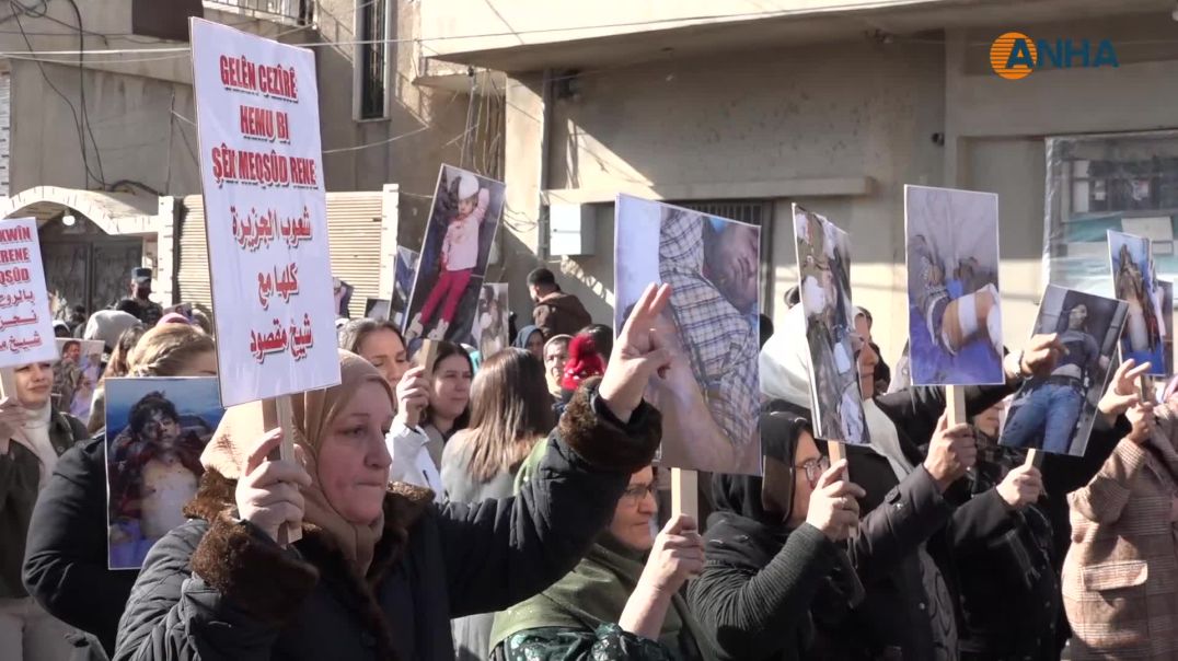 مظاهرات جماهيرية في مقاطعة الجزيرة دعماً لمقاومة الأحياء المحاصرة بحلب-ترنبسبية