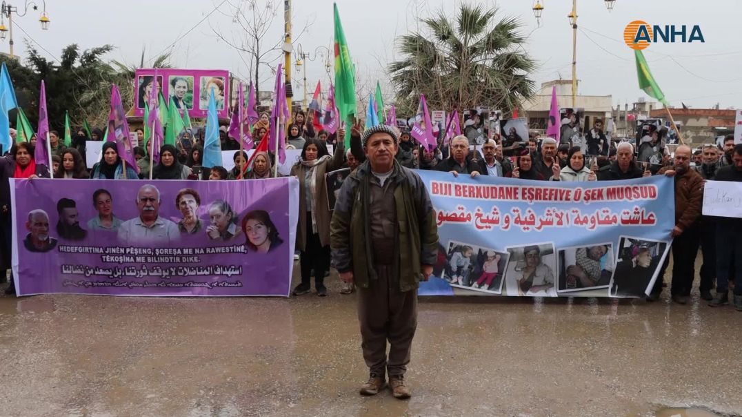 استذكار شهيدات مجزرة باريس وإدانة هجمات المرتزقة على الشيخ مقصود - ديرك