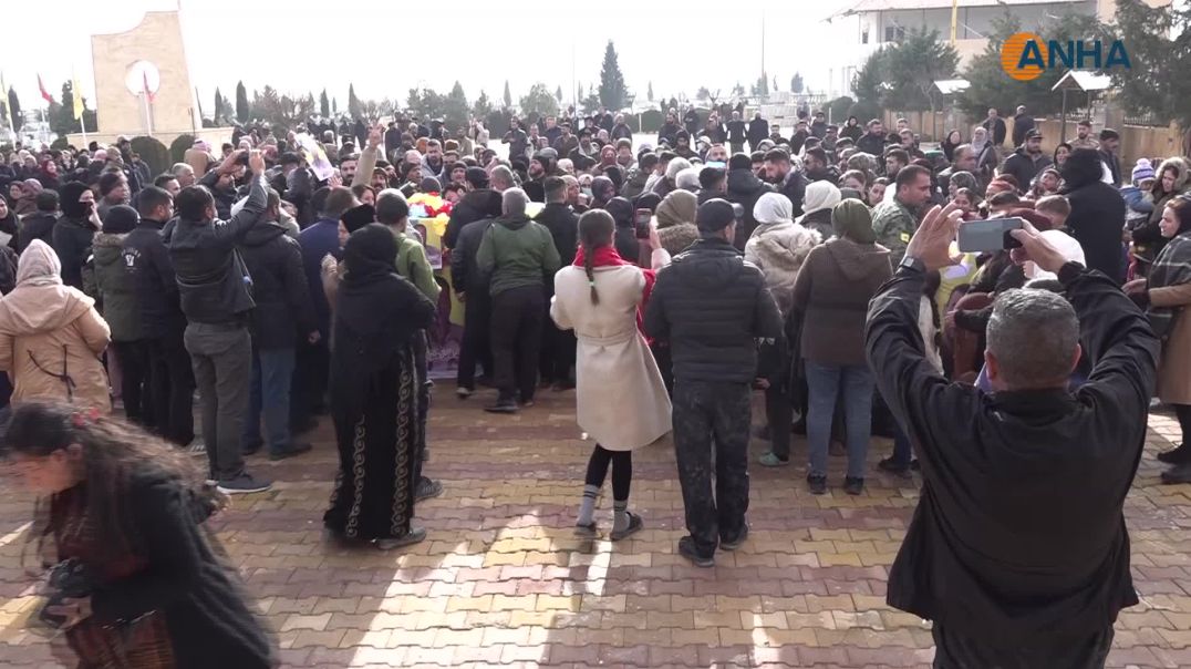 أهالي الحسكة يشيّعون شهيدين
