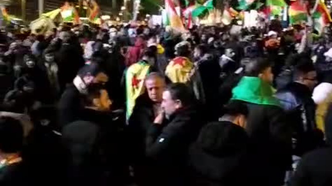 مسيرات داعمة ليلية في أوروبا دعماً لمقاومة روج آفا