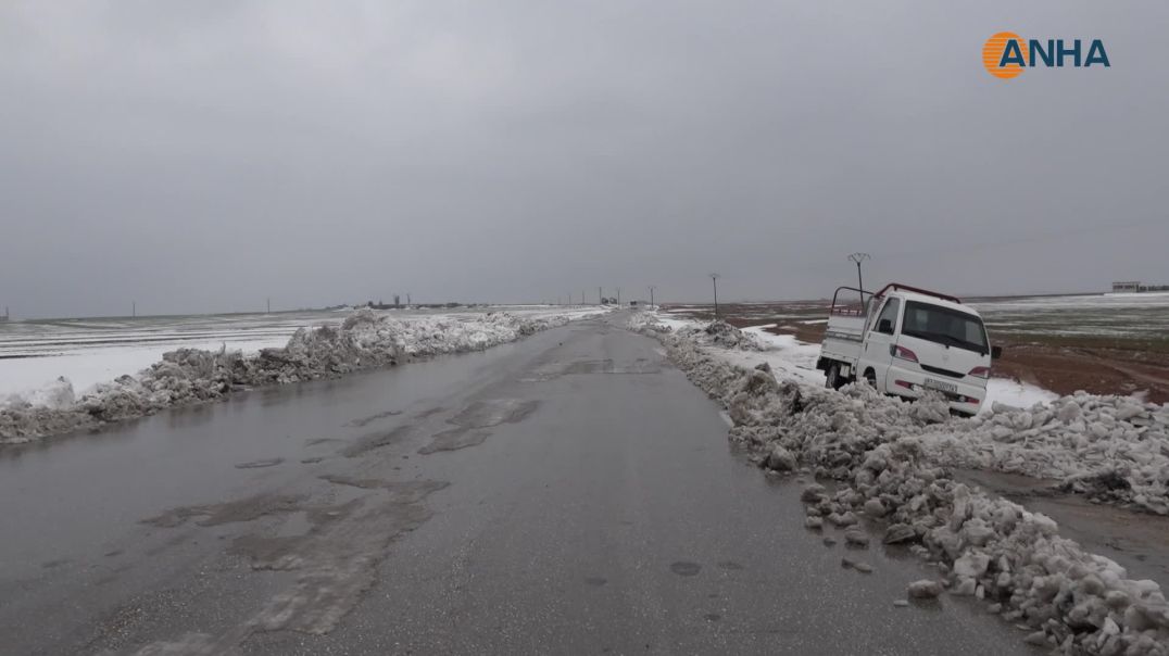 Berfê herikîna tirafîkê bandor kir