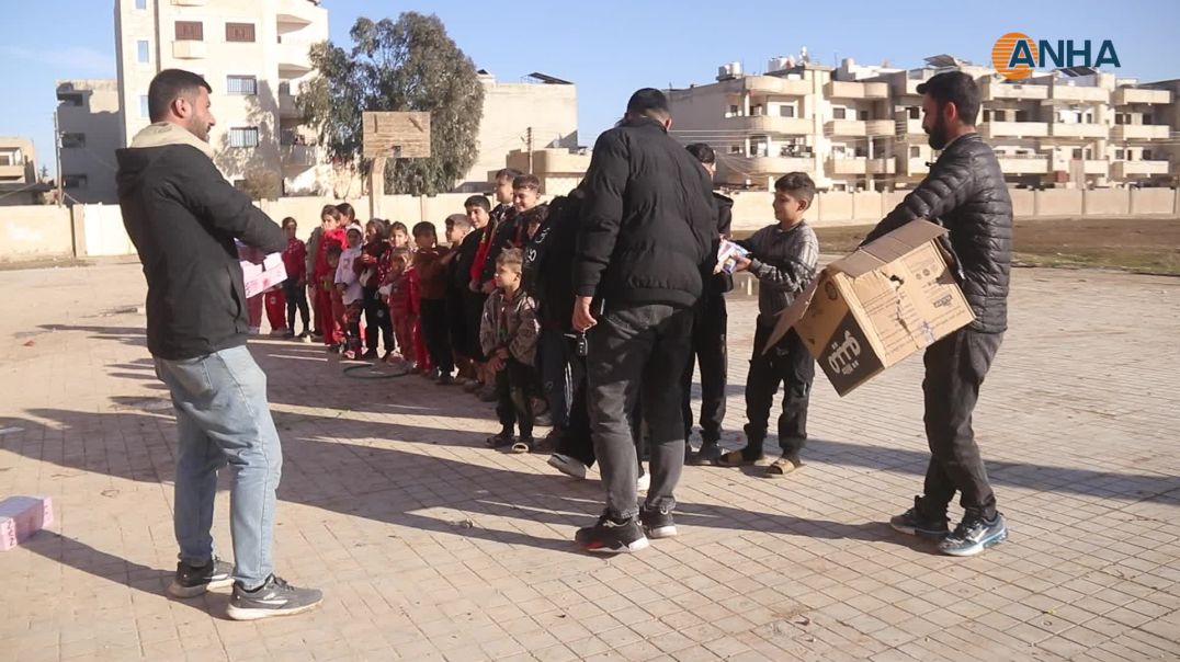 ⁣مبادرات متواصلة داعمة للمهجّرين في مدن روج آفا