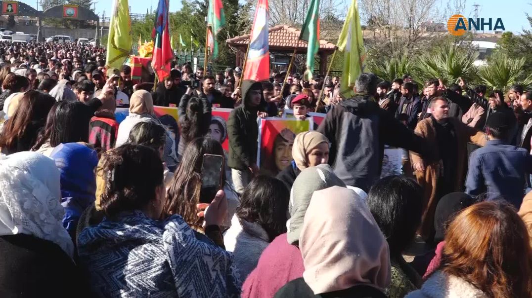 Li Kobanê merasîma du Şehîdan