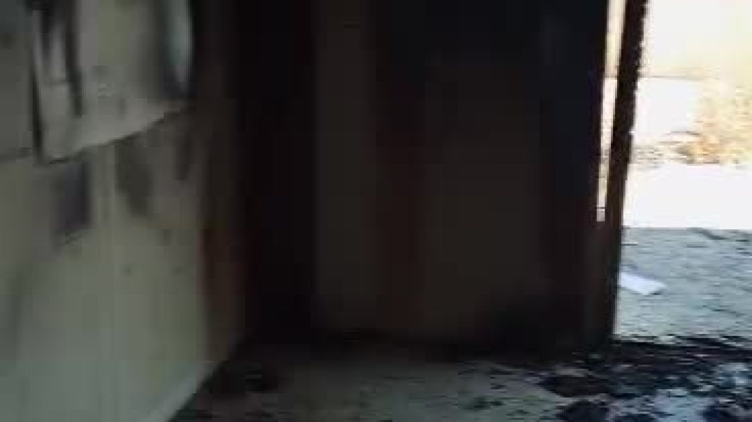 المرتزقة يحرقون وينهبون مركز الهلال الأحمر الكردي في العريشة