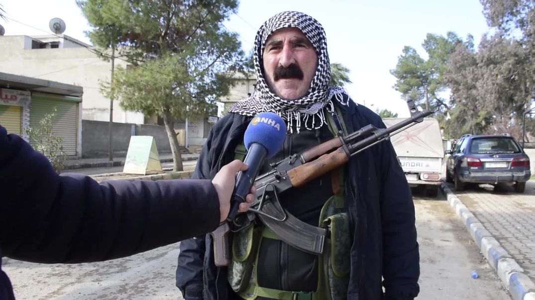 ⁣أهالي تل تمر: لن نترك مدينتنا وسوف نتصدى للهجمات