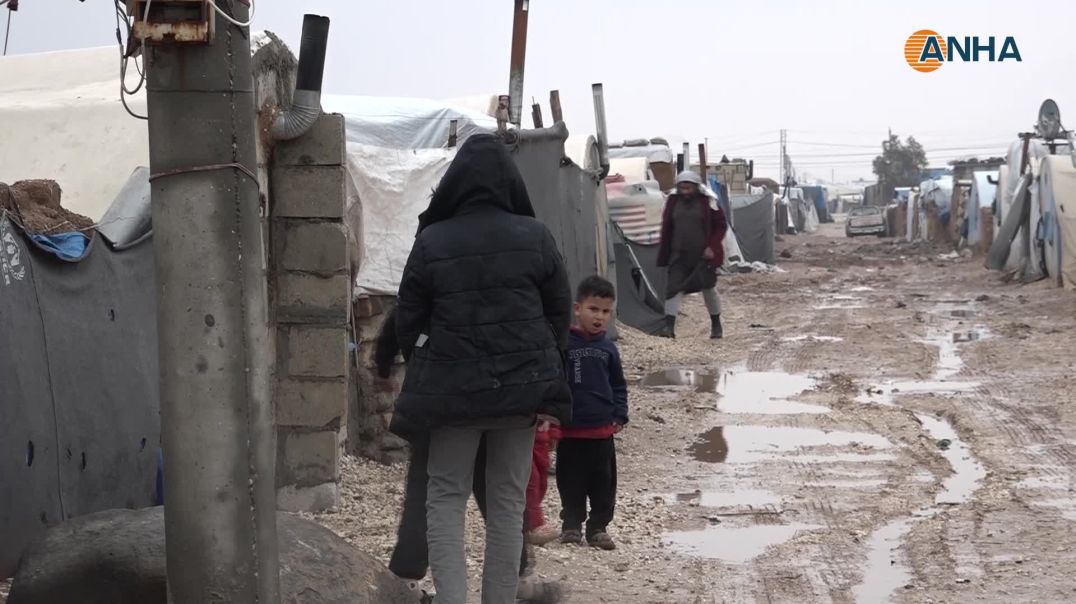 مهجّرو سري كانيه يناشدون بتدخل عاجل لتأمين المساعدات عقب العاصفة الجوية