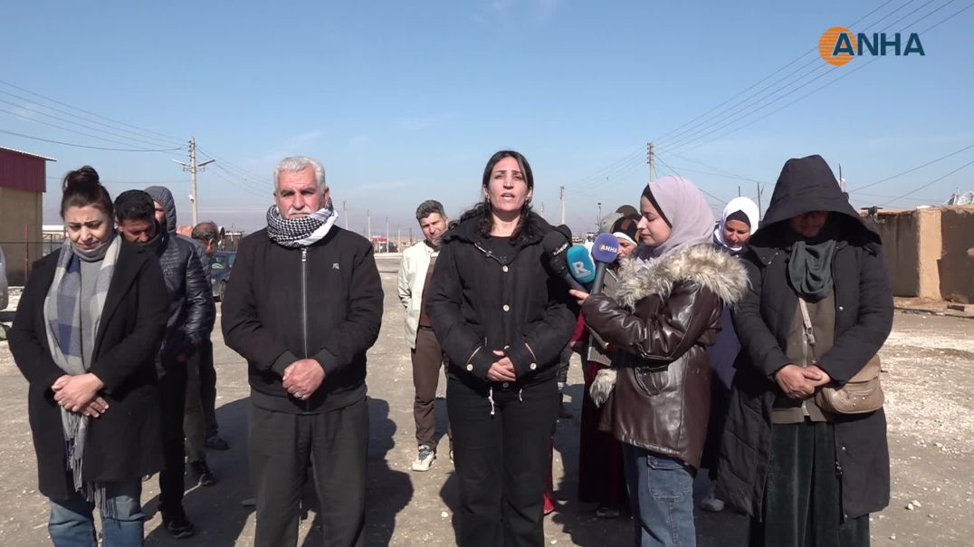 ⁣لجنة مهجّري سري كانيه تدعو للتدخل الفوري لحماية حقوق المهجرين وضمان وصول المساعدات الإنسانية