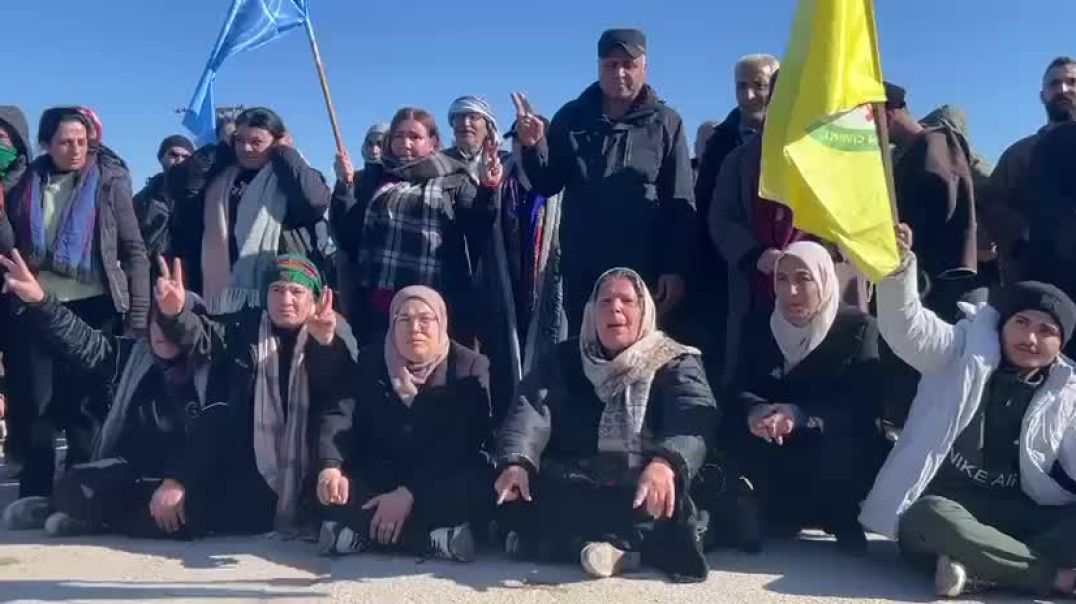 وصول وفود شمال وشرق سوريا الداعمة للشيخ مقصود إلى دير حافر 