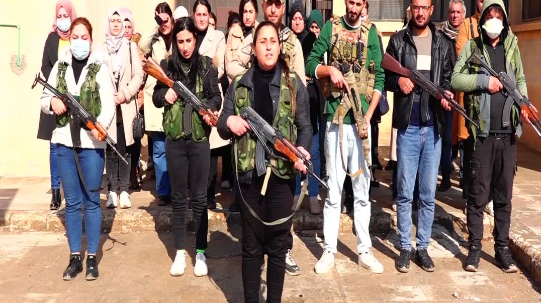 ⁣الكادر التربوي في تل تمر يعلن انضمامه للنفير العام واستمرار رسالته التربوية