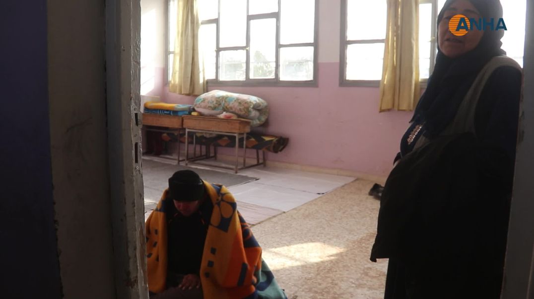 ⁣أوضاع إنسانية صعبة للمهجرين ضمن مراكز إيواء في مقاطعة الجزيرة