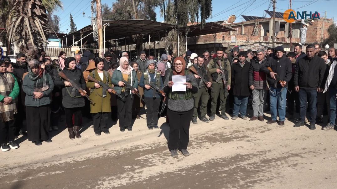 ⁣أهالي الدرباسية ينضمون إلى النفير العام ويدعون الكرد في كل مكان للمقاومة