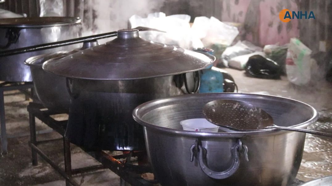 ⁣استمرار تقديم المساعدات الإنسانية للعوائل المهجّرة في مقاطعة الجزيرة