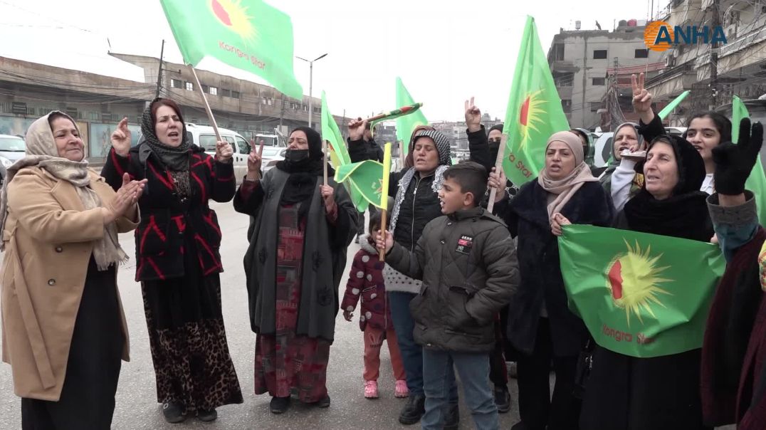 ⁣وقفتان تضامنيتان لمؤتمر ستار دعماً للمسيرة الدولية "النساء يحمين روج آفا"