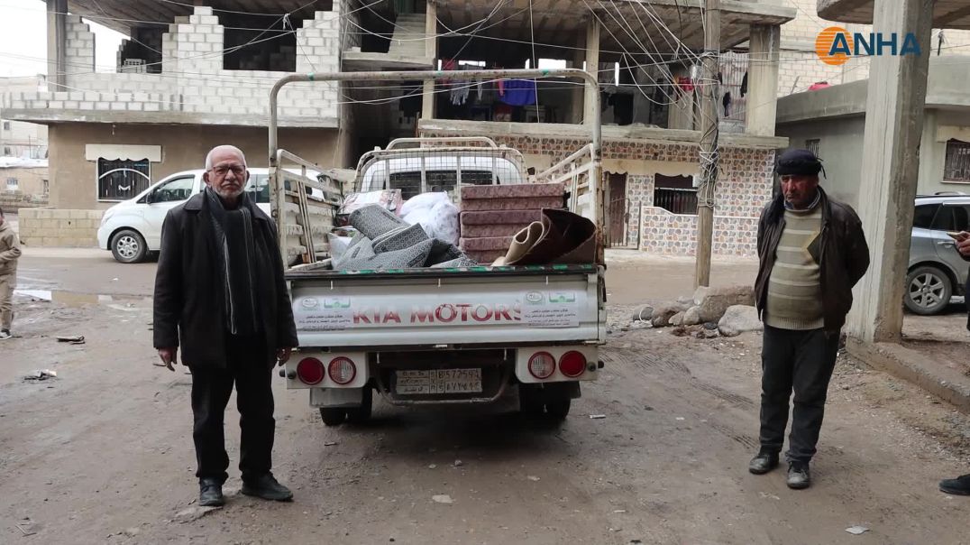 استمرار الجهود الإنسانية لإغاثة المهجّرين في ديرك وقامشلو