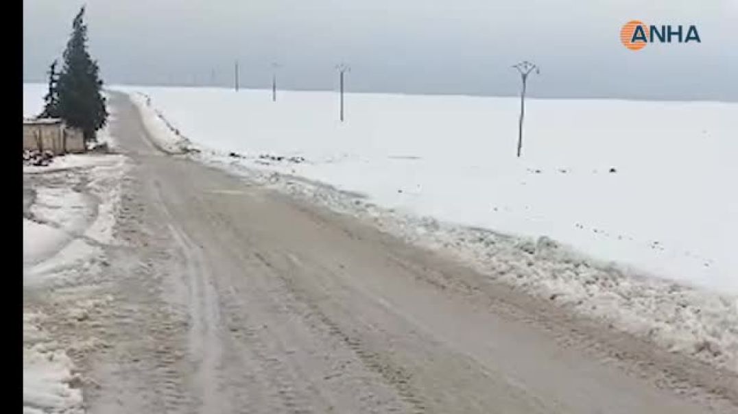 بلديات مقاطعة الجزيرة تواصل جهودها لمواجهة العاصفة الثلجية وفتح الطرق