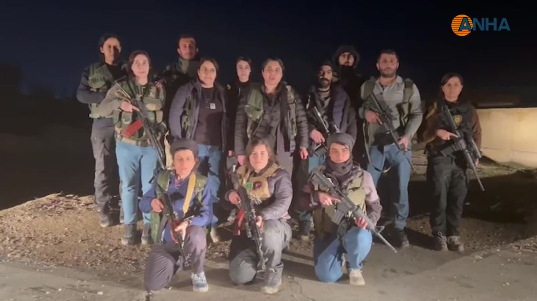 Peyama şervanên jin 'Berxwedana li ser şopa Ziyad û Denîz'