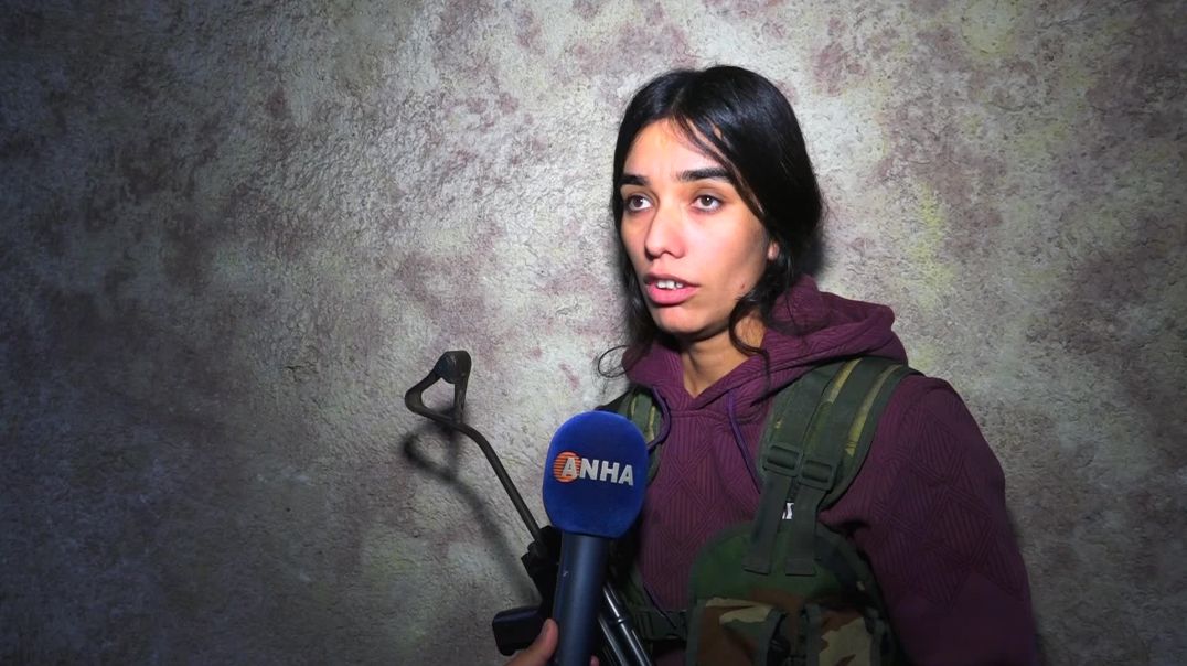 ⁣Şervanên YPG û YPJ`ê ji eniyên Kobanê: Em berxwedana gel silav dikin