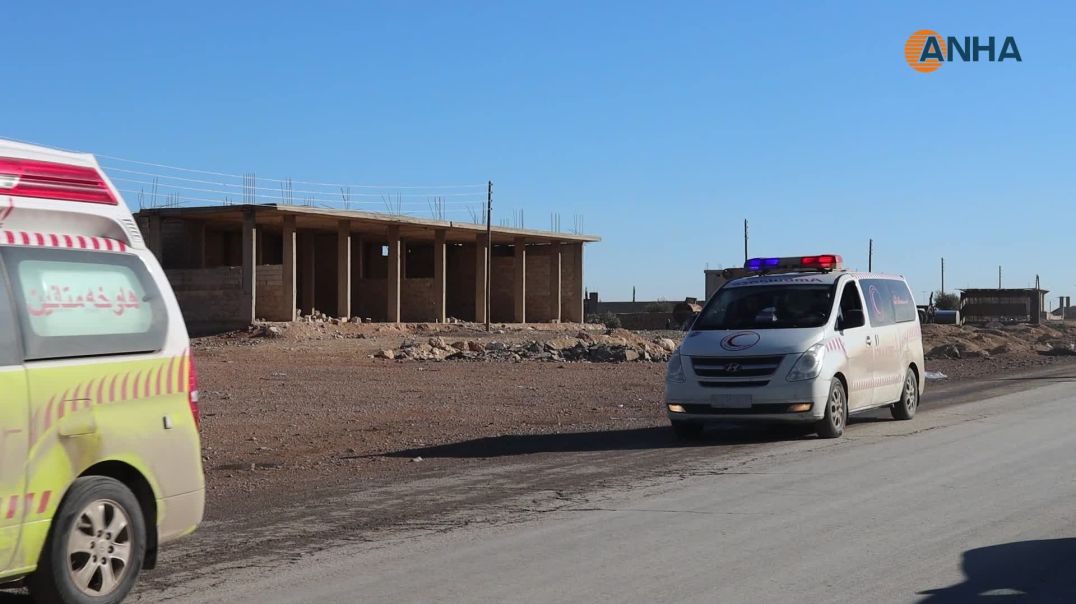 ⁣الهلال الأحمر الكردي يجدد محاولاته لإجلاء جرحى الشيخ مقصود والأشرفية عبر معبر دير حافر
