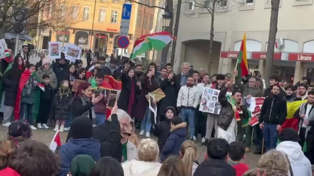 تظاهرات حاشدة للجالية الكردية في المدن الأوروبية دعماً لمقاومة روج آفا