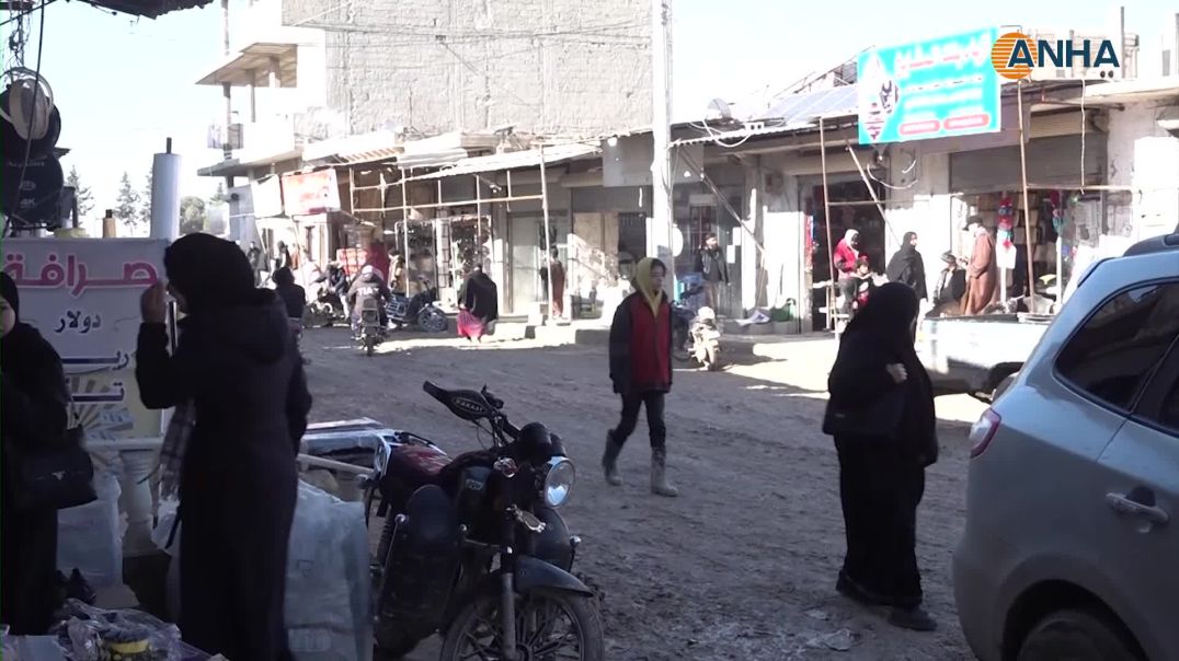 أهالي مسكنة يعبرون عن استيائهم من القصف ويؤكدون رغبتهم بالبقاء بسلام وأمان