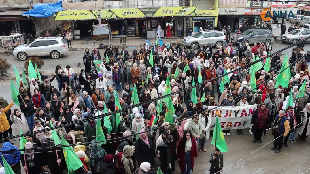 ⁣وقفتان تضامنيتان لمؤتمر ستار دعماً للمسيرة الدولية "النساء يحمين روج آفا"