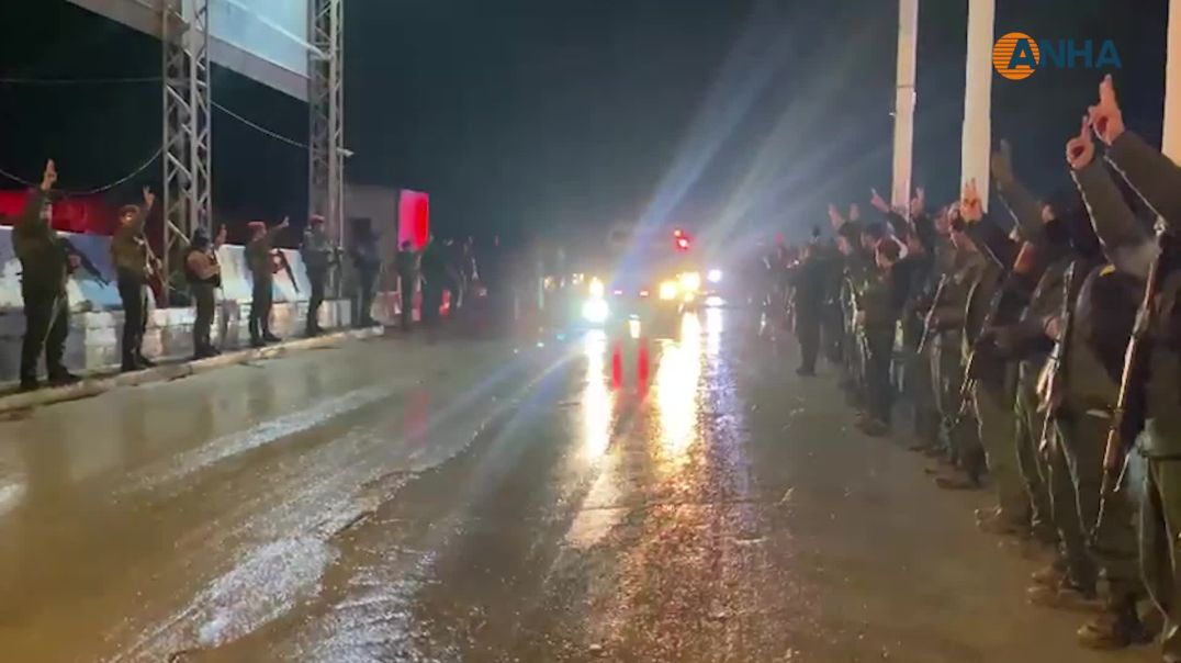 وصول جثمان القائد الشهيد زياد حلب إلى كوباني