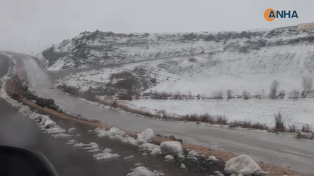 فيديو ديرك لاماكن متضررة وطرقات غر سالكة