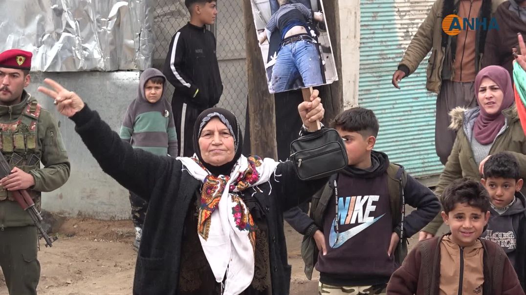 أهالي جل آغا يخرجون إلى الساحات لدعم ومساندة مقاومة الشيخ مقصود والأشرفية 