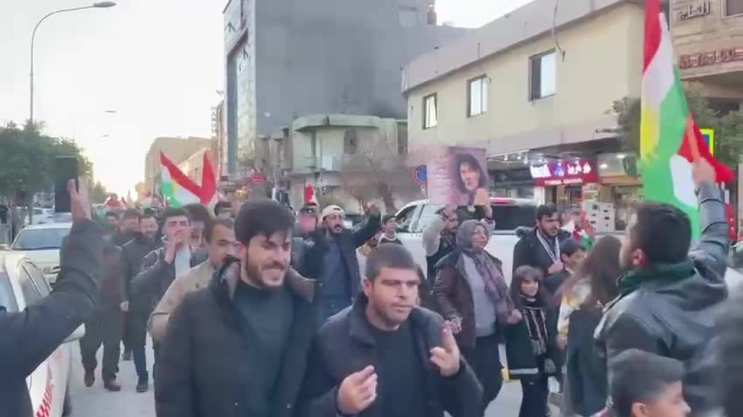 لدعم مقاومة روج آفا تظاهرات حاشدة في جنوب كردستان