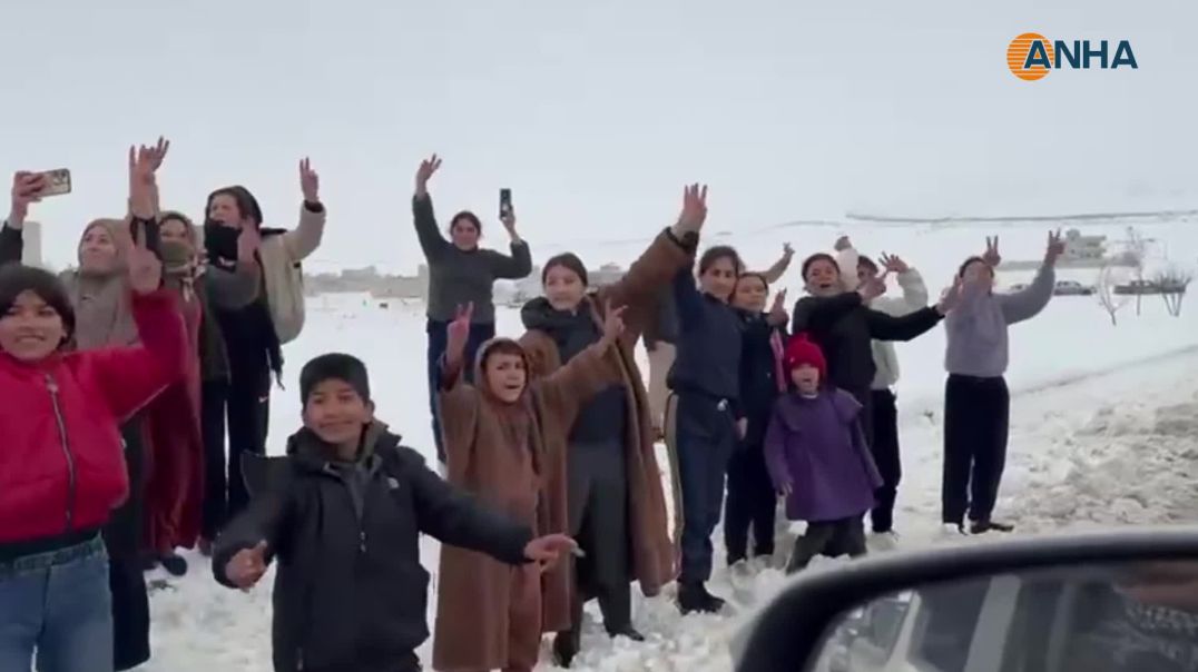 مشاهد لاستقبال المقاتلين والمقاتلات الذين كانوا يحمون سجن الأقطان