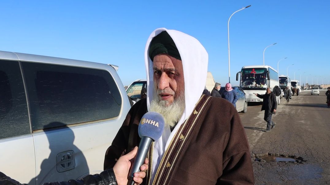 ⁣المتوجهون إلى دير حافر يؤكدون صمودهم ودعمهم لأهالي الشيخ مقصود