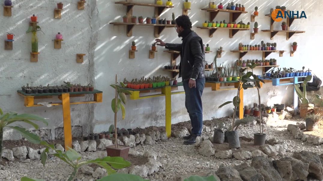 شاب يطلق مشروعاً لأنعاش أجواء المنازل وتعزيز ثقافة البيئة