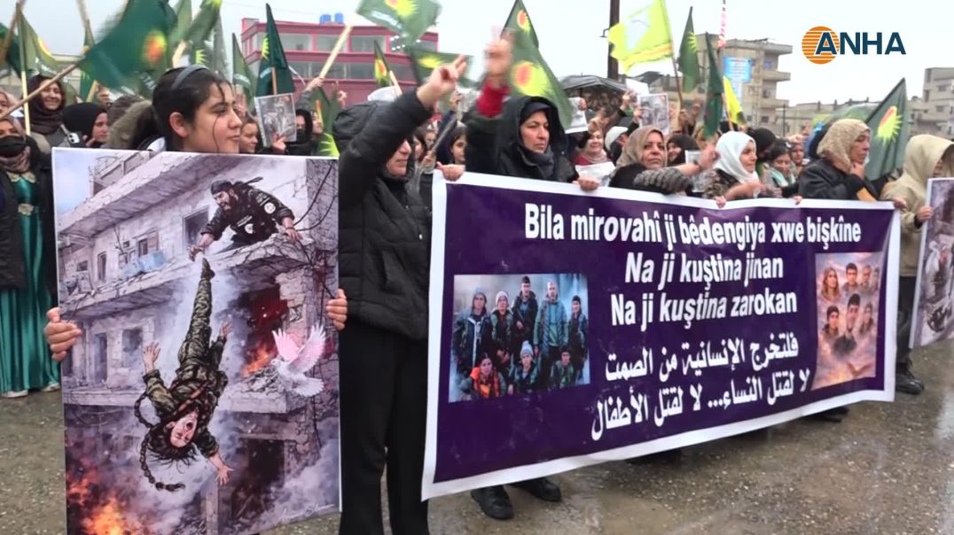 النساء يخرجن للساحات من أجل الشيخ مقصود والأشرفية