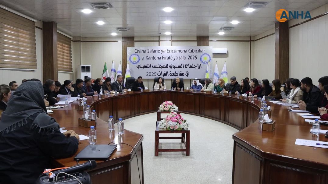 Meclisa Rêveber a kantona Firatê civîna salê li dar xist