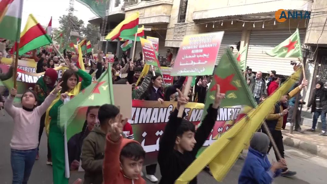 ⁣الكرد يرفعون صوتهم من الحسكة إلى الدرباسية: نطالب بحقوقنا دستورياً - الحسكة