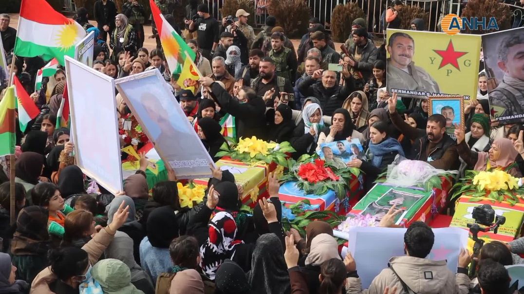 تشييع كوكبة من شهداء المقاومة إلى مثواهم الأخير في ديرك