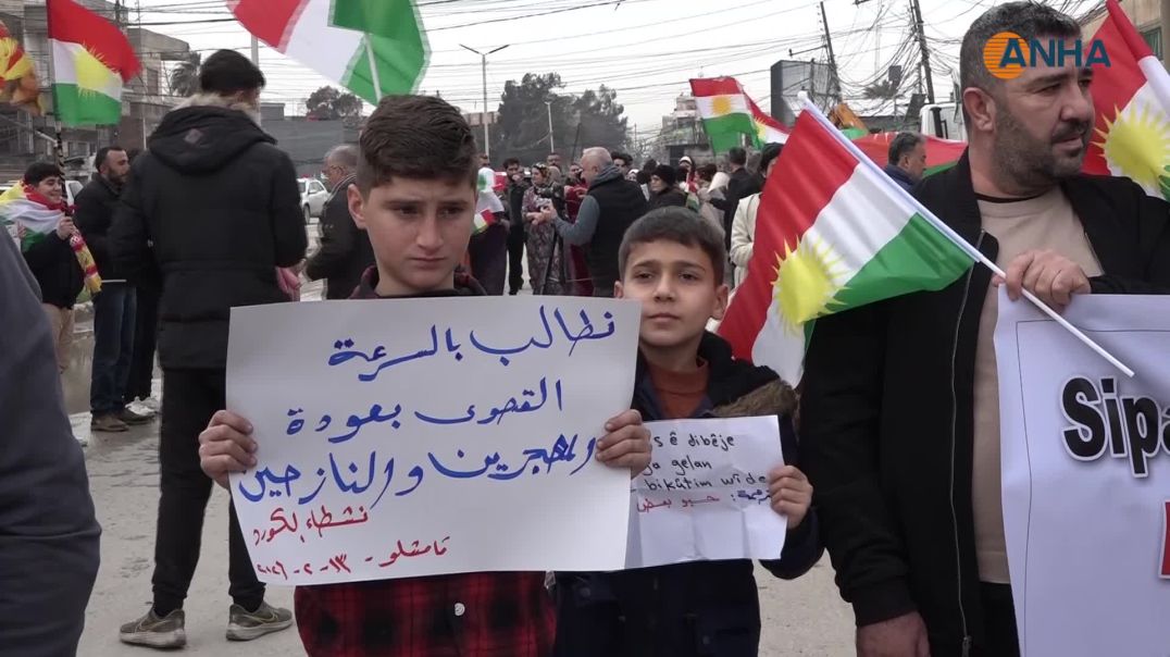 ⁣Çalakvanên Qamişloyê: Divê dorpêça li ser Kobanê rabe, dîl werin berdan