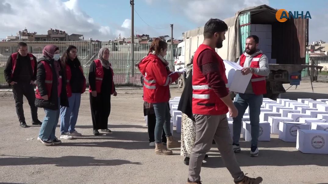 750 شاحنة مساعدات دخلت إلى روج آفا دعماً للمهجرين