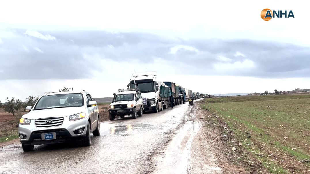 وصول مساعدات أهالي شمال كردستان إلى كوباني