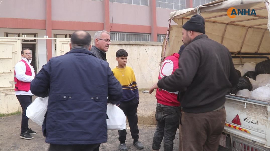 استمرار تقديم المساعدات للمهجّرين في عامودا