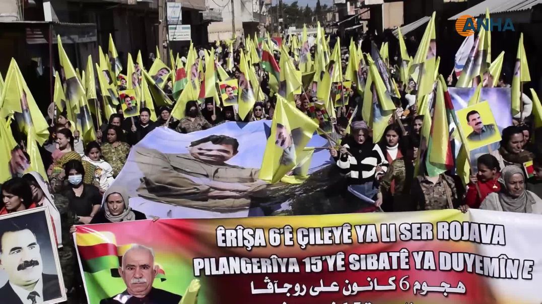 الآلاف في سبع مدن يطالبون بالحرية الجسدية للقائد وبحلّ عادل للقضية الكردية-تل تمر و زركان