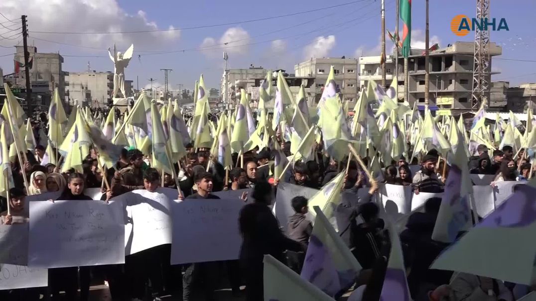 ⁣Kobanê peyama xwe da: Bê Serok jiyan nabe