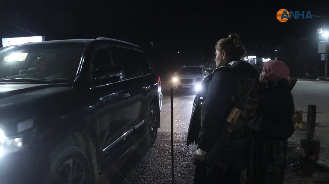 حراك مجتمعي ليلي في روج آفا لتعزيز الاستقرار ومساندة القوى الأمنية