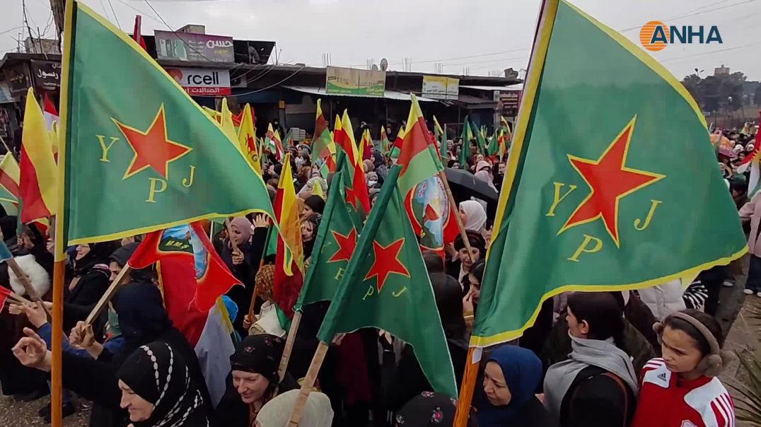 انطلاق فعاليات يوم "الدعم العالمي لروج آفا"