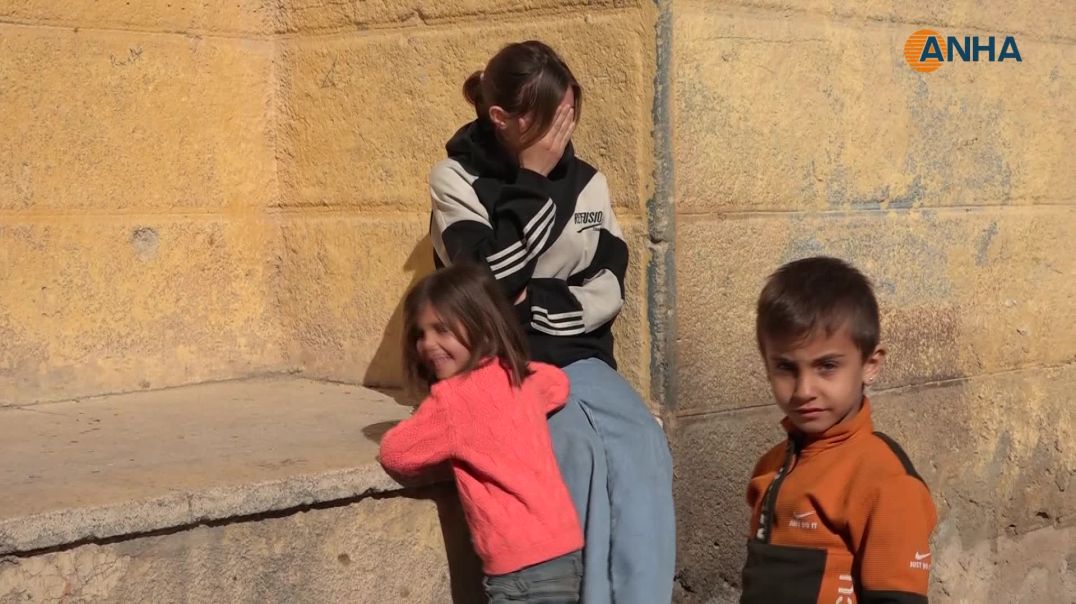 ⁣مراكز إيواء كوباني.. شهادات من قلب التهجير القسري ومعاناة تتفاقم تحت الحصار