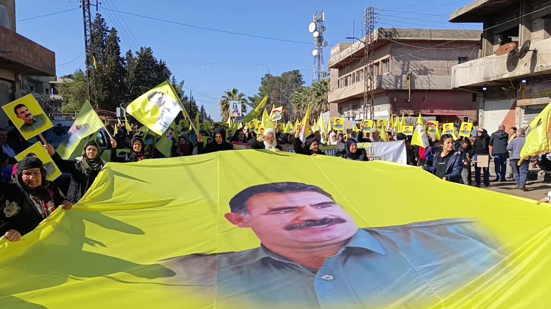 آلاف المحتجين في تسع مدن ينددون بالمؤامرة الدولية ضد القائد عبد الله أوجلان