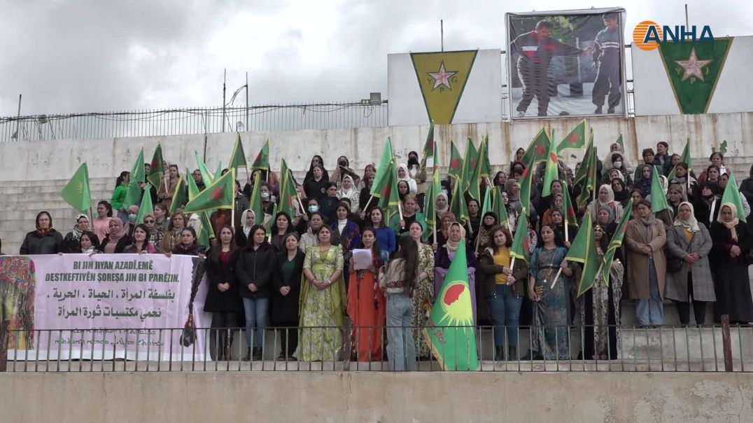 ⁣Dem û cihên çalakiyên 8`ê Adarê yên 6 bajaran diyar bûn