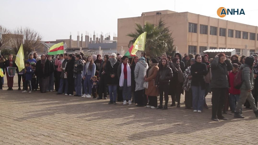 مراسم غيابية لستة مقاتلين في قوات سوريا الديمقراطية ومقاتلة في وحدات حماية المرأة