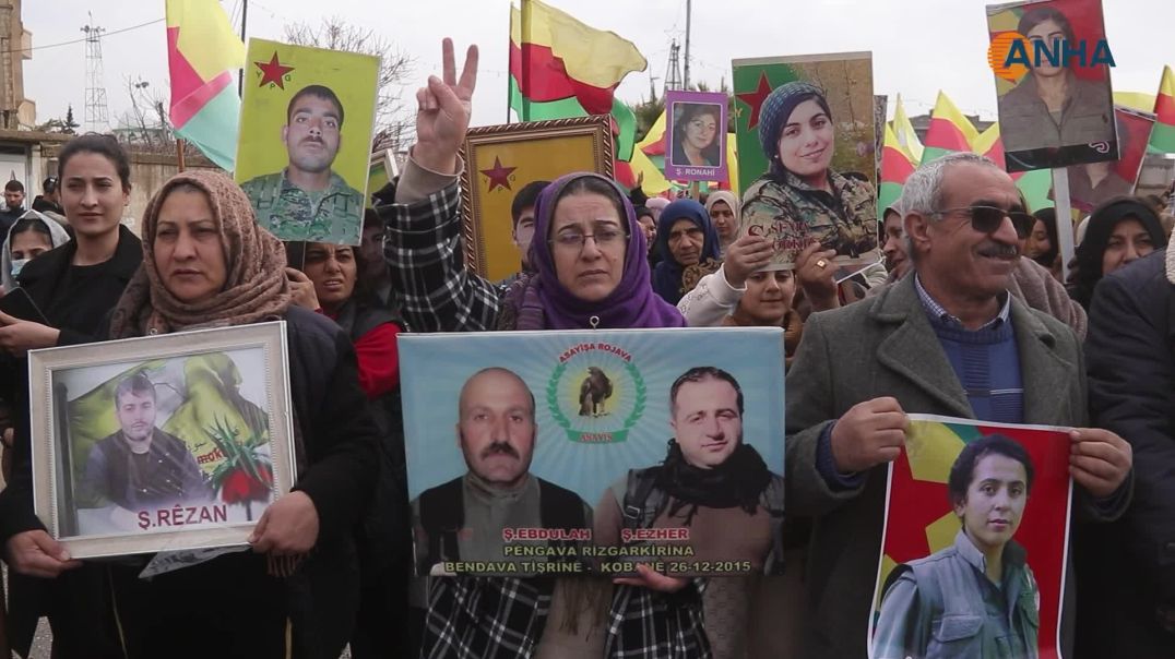 ⁣Ji meşên Amûdê û Dirbêsiyê peyamên parastina Rojava-amudê
